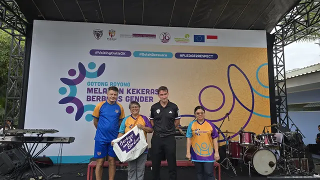 Uni Eropa Jadikan Sepak Bola sebagai Kampanye Melawan Kekerasan Berbasis Gender