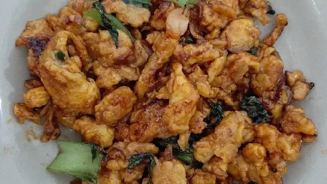 Resep telur orak arik ala Warung Burjo Yogyakarta. (dok. Cookpad @fannyzfr)