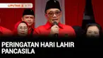 Setiap 1 Juni diperingati sebagai Hari Lahirnya Pancasila. Seperti tahun-tahun sebelumnya Dewan Pengurus Pusat PDI Perjuangan menggelar upacara pengibaran bendera di Lenteng Agung, Jakarta Selatan. Namun tahun ini upacara digelar tanpa kehadiran sang...