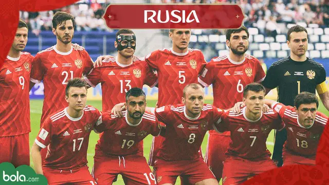Berita Video profil tim Piala Dunia 2018, Rusia