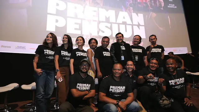 [Fimela] Preskon dan Screening film Preman Pensiun