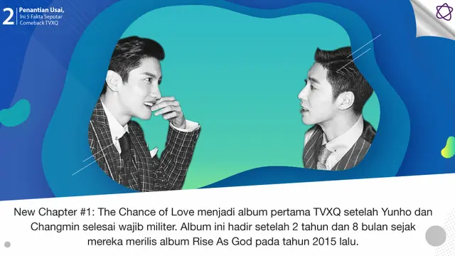 [Bintang] Penantian Usai, Ini 5 Fakta Seputar Comeback TVXQ