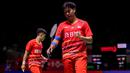 <p>Selebrasi ganda putra Indonesia, Leo Rolly Carnando/Daniel Marthin setelah meraih angka saat menghadapi pasangan Jerman, Mark Lamsfuss/Marvin Seidel pada laga babak 32 besar Daihatsu Indonesia Masters 2024 di Istora Senayan, Jakarta, Selasa (23/1/2024). Leo Rolly Carnando/Daniel Marthin menang dua game langsung 21-16, 21-17. (Bola.com/Bagaskara Lazuardi)</p>