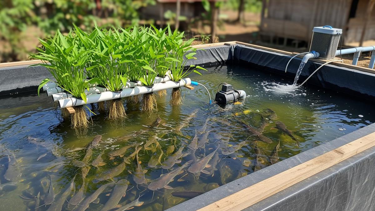 Cara Budidaya Lele dan Kangkung dalam Satu Kolam untuk Lahan Belakang Rumah
