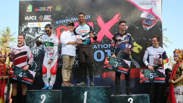 Pebalap Asal Australia dan Inggris Berjaya di Banyuwangi International BMX 2019