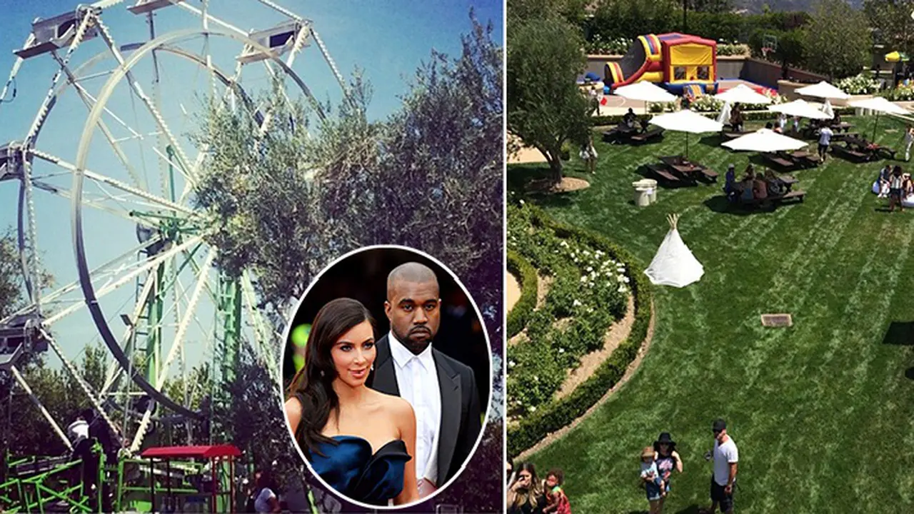 Begini Meriahnya Pesta Ultah Putri Kim dan Kanye West