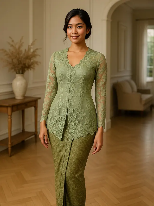 Trik Memilih Warna Kebaya untuk Kulit Sawo Matang Agar Tampil Menawan