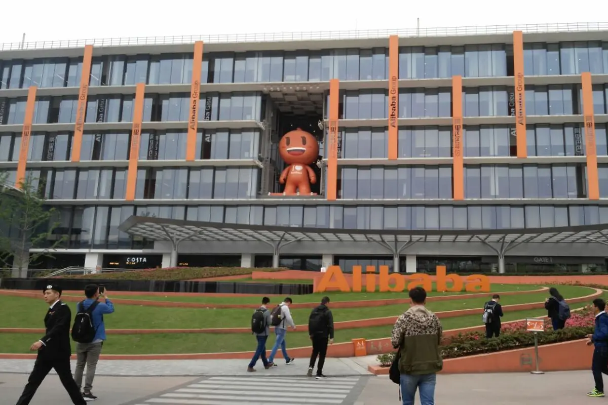 Kantor Alibaba Group di Hangzhou, Tiongkok.