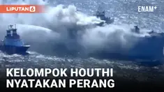 Pemberontak Houthi Tembakkan Rudal ke Arah Kapal Milik AS Dilepas Pantai Yaman