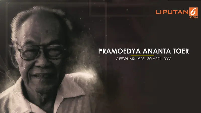 banner Pramoedya Ananta Toer