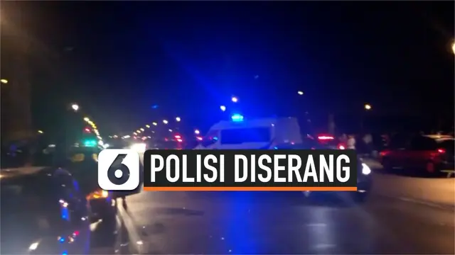 VIDEO: Polisi Prancis Dilempari Botol Setelah Acara Festival Musik