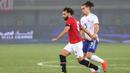 Dua gol Mesir dicetak oleh Mostafa Mohamed dan Mahmoud Hassan atau pemain yang dijuluki Trezeguet. (AFP/Yasser Al-Zayyat)