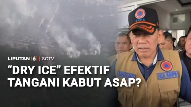 Kabut Asap Selimuti Palembang, Teknologi "Dry Ice" Bisa Jadi Solusi?