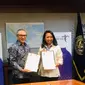 PT. Hatten Bali Tbk menandatangani Perjanjian MOU dan PKS dengan Kementerian Pariwisata dan Ekonomi Kreatif/Badan Pariwisata dan Ekonomi Kreatif (Kemenparekraf/Baparekraf), sehubungan dengan program Co-Branding Wonderful Indonesia (dok: Pramita)