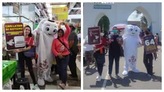 Sebagai arena promosi Piala Dunia 2022 Qatar yang kurang dari sebulan lagi akan dimulai, EMTEK selaku official broadcaster pesta sepak bola dunia empat tahunan tersebut terus mengakrabkan hajatan besar tersebut kepada pecinta sepak bola di tanah air dengan menghadirkan La'eeb, sang maskot Piala Dunia 2022 berkeliling Indonesia. Kali ini La'eeb telah sampai di kota Solo, Jawa Tengah, Jumat (28/10/2022) dengan mengunjungi dua lokasi yang menjadi ikon, Pasar Gede Hardjonagoro dan kompleks Keraton Kasunanan Surakarta Hadiningrat. (Kolase Procomm Surya Citra Media)