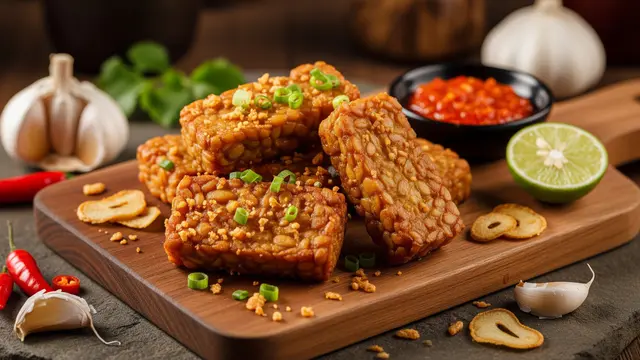 Resep Tempe Goreng Bumbu Bawang Renyah Tahan Lama/Gemini AI