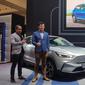 MG ZS EV facelift tampil publik di GIIAS 2022 (Otosia.com/Arendra Pranayaditya)