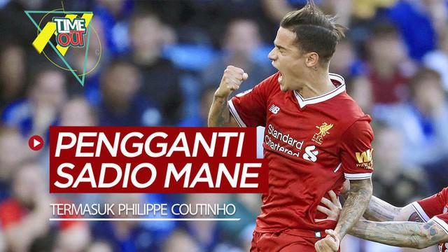 Berita video 3 pemain yang bisa menjadi pengganti Sadio Mane di Liverpool, termasuk Philippe Coutinho.