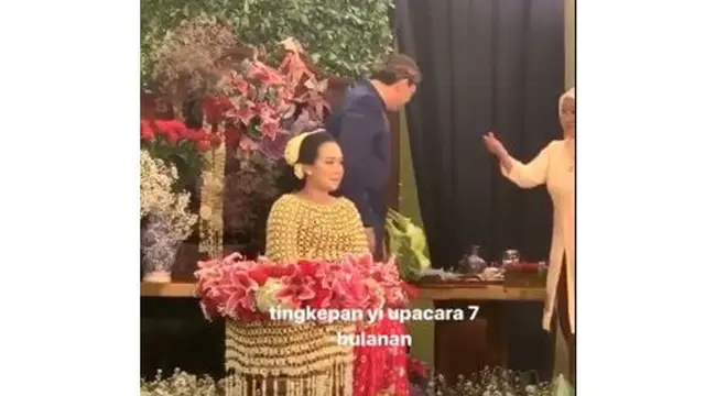 7 Momen Ahok dan Puput Nastiti Gelar Acara 7 Bulanan, Pakai Adat Jawa