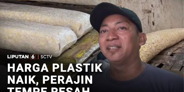 Harga Plastik Naik, Perajin Tempe Resah