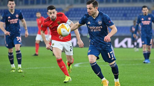 FOTO: Bermain Imbang, Arsenal Tak Mampu Kalahkan Benfica