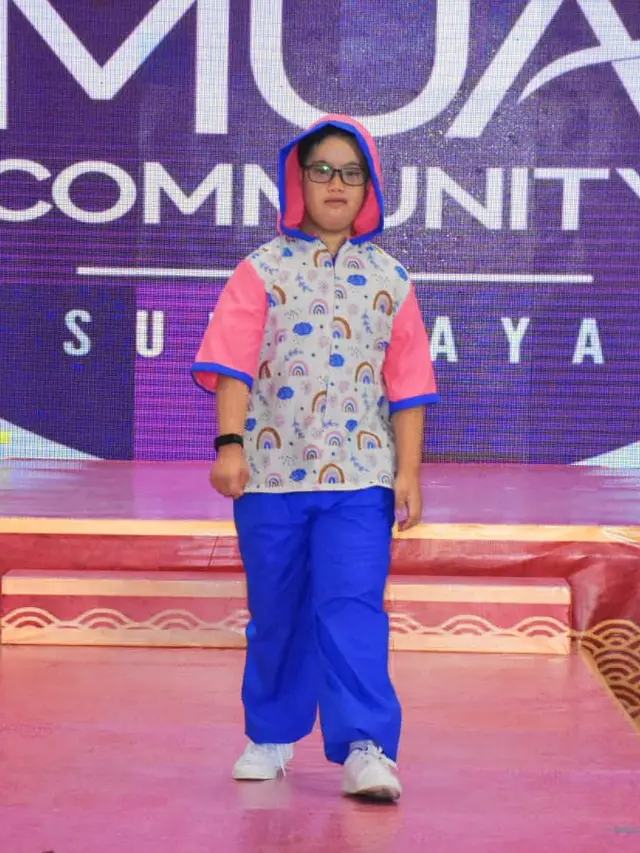 Wahyu Nizam Arden Abhista penyandang Down syndrome asal Malang. Foto: Dok. Pribadi.