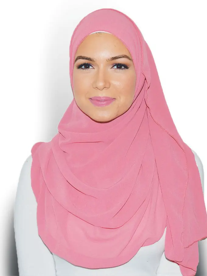 Tren Hijab: Tunjukan Keceriaanmu dengan Balutan Hijab Pink