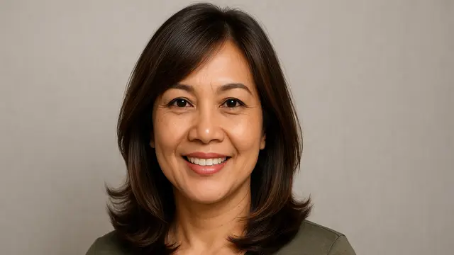 7 Model Rambut Layer Medium Sebahu untuk Ibu-Ibu, Bikin Tampak Lebih Muda dan Segarf