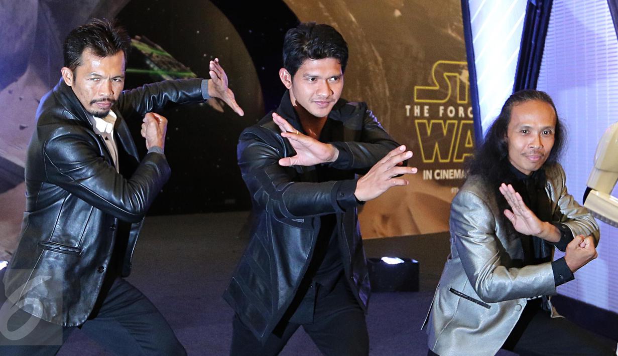 Iko Uwais Dkk Beraksi Jelang Premier Star Wars The Force Awakens Foto Liputan6 Com