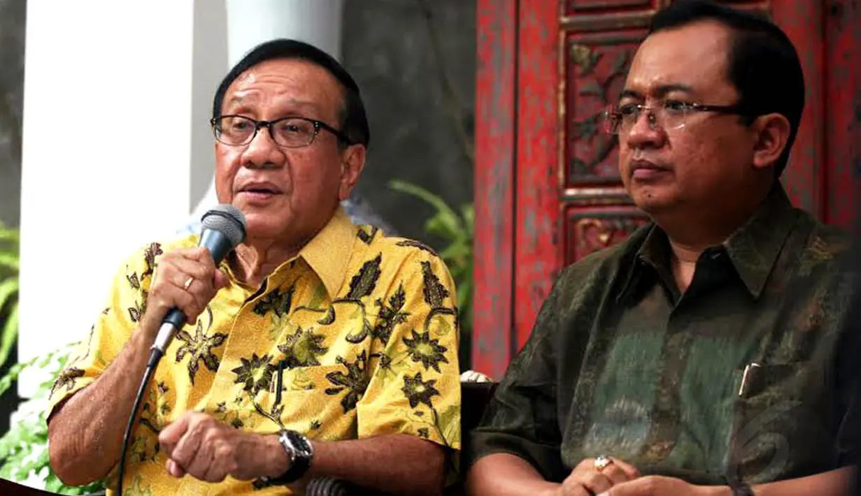 Perolehan suara Golkar yang hanya mencapai 15% dari hasil quick count, Golkar tidak mungkin memaksakan Ical jadi Capres (Liputan6.com/Faizal Fanani)