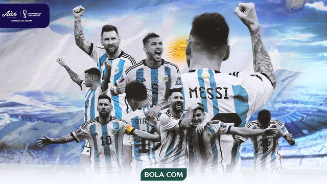 AICE - Timnas Argentina di Semifinal Piala Dunia 2022