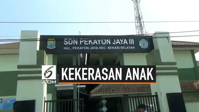 Video amatir kekerasan yang dilakukan siswa di SD Pekayon 3, Bekasi, Jawa Barat viral di sosial media.