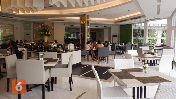 Sapphire Restaurant di eL Hotel Royale Jakarta, Kelapa Gading. (Liputan6.com/Asnida Riani)