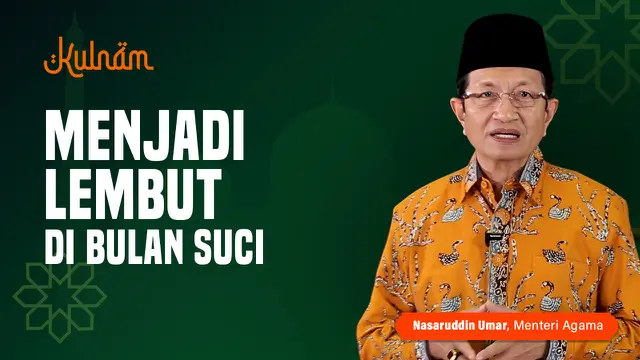 Menjadi Lembut di Bulan Suci