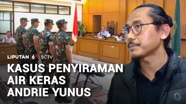 Kasus Penyiraman Air Keras Andrie Yunus