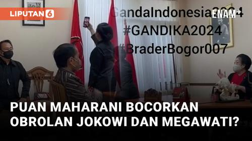 VIDEO: Puan Maharani Ngevlog saat Jokowi Temui Megawati