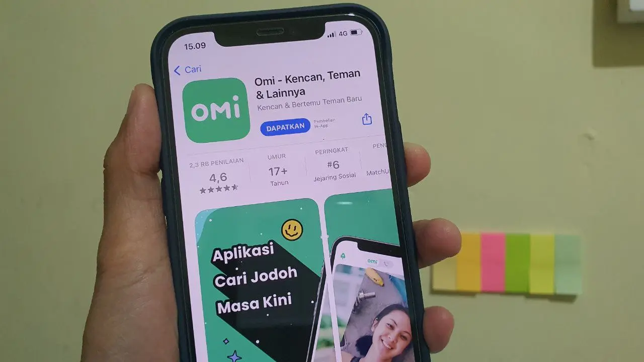 Aplikasi kencan online Omi