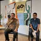 Direktur Bisnis Strategis Jasindo Syah Amondaris saat berbincang dengan wartawan, Kamis (9/2/2023) (dok: Arief)
