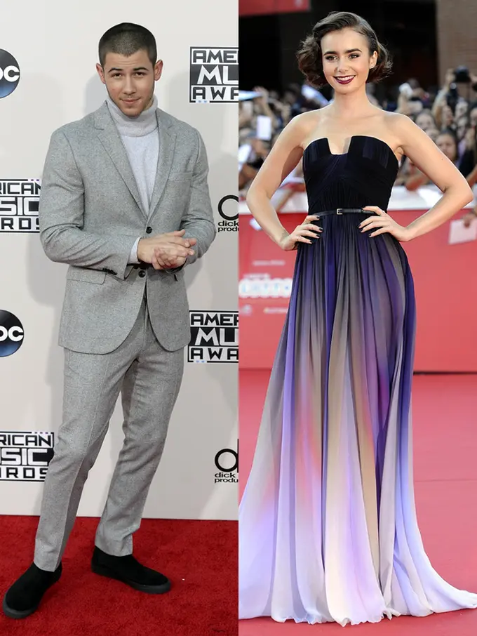Nick Jonas dan Lily Collins
