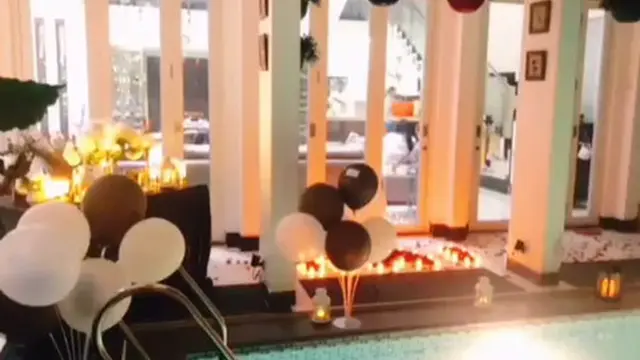 6 Momen Ayu Ting Ting Beri Kejutan Ulang Tahun Adit Jayusman, Romantis Banget
