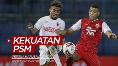 Berita video konferensi pers PSM Makassar jelang laga leg I semifinal Piala Menpora 2021 menghadapi Persija Jakarta, Rabu (14/4/2021) siang hari WIB.