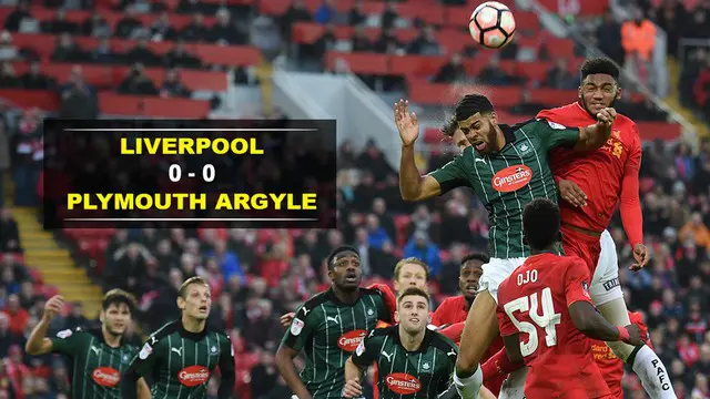 Video Highlights laga putaran ketiga Piala FA antara Liverpool Vs Plymouth Argyle yang berlangsung di Stadion Anfield.