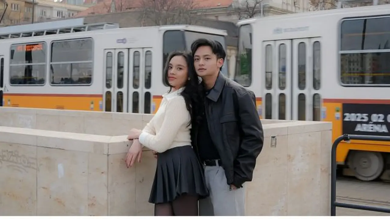 Potret Mesra Randy Martin dan Lyodra di Budapest. (instagram/randymartinnn)