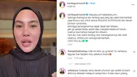 Kartika Putri Beri Klarifikasi Terkait Penyakitnya (Sumber: Instagram/@kartikaputriworld)