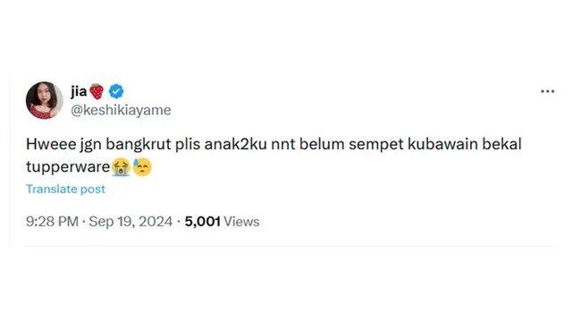6 Cuitan Sedih Netizen Tupperware Bangkrut, Tak Ada Lagi Drama Dimarah Ibu
