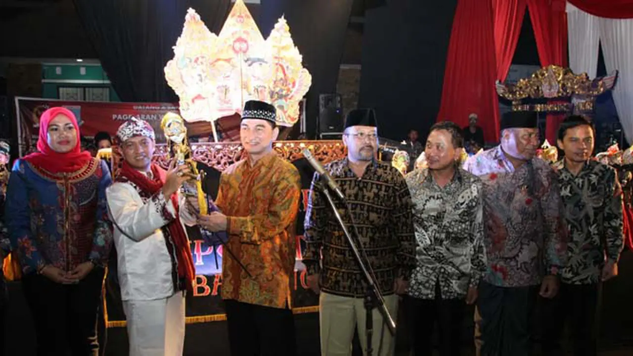 Sosialisasi Empat Pilar Melalui Pagelaran Wayang Golek