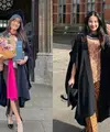 Keduanya pun tampil mengenakan jubah hitam dan kebaya saat wisuda. Amanda lulus dari University of the West of England Bristol dan mendapat gelar Bachelor of Arts dengan spesialisasi di Graphic Design. Sementara itu, Mezzaluna lulus dari University of Birmingham, Inggris dan meraih gelar Bachelor of Arts Anthropology &amp; Political Science with Honours. [Instagram/amandacaessa/mezzaluna]