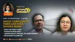 Direktur Lokataru Haris Azhar langsung berteriak begitu majelis hakim Pengadilan Negeri Jakarta Timur (PN Jaktim) menjatuhkan vonis bebas atas kasus dugaan pencemaran nama baik Menteri Koordinator Bidang Kemaritiman dan Investasi Luhut Binsar Pandjai...
