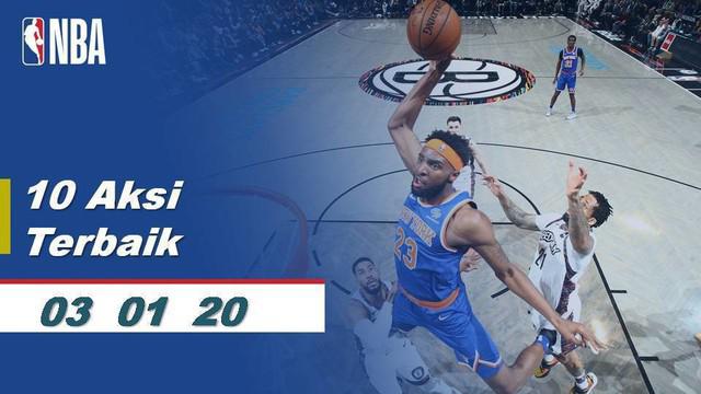 Berita Video 10 aksi terbaik NBA pada tanggal 3 Desember 2020