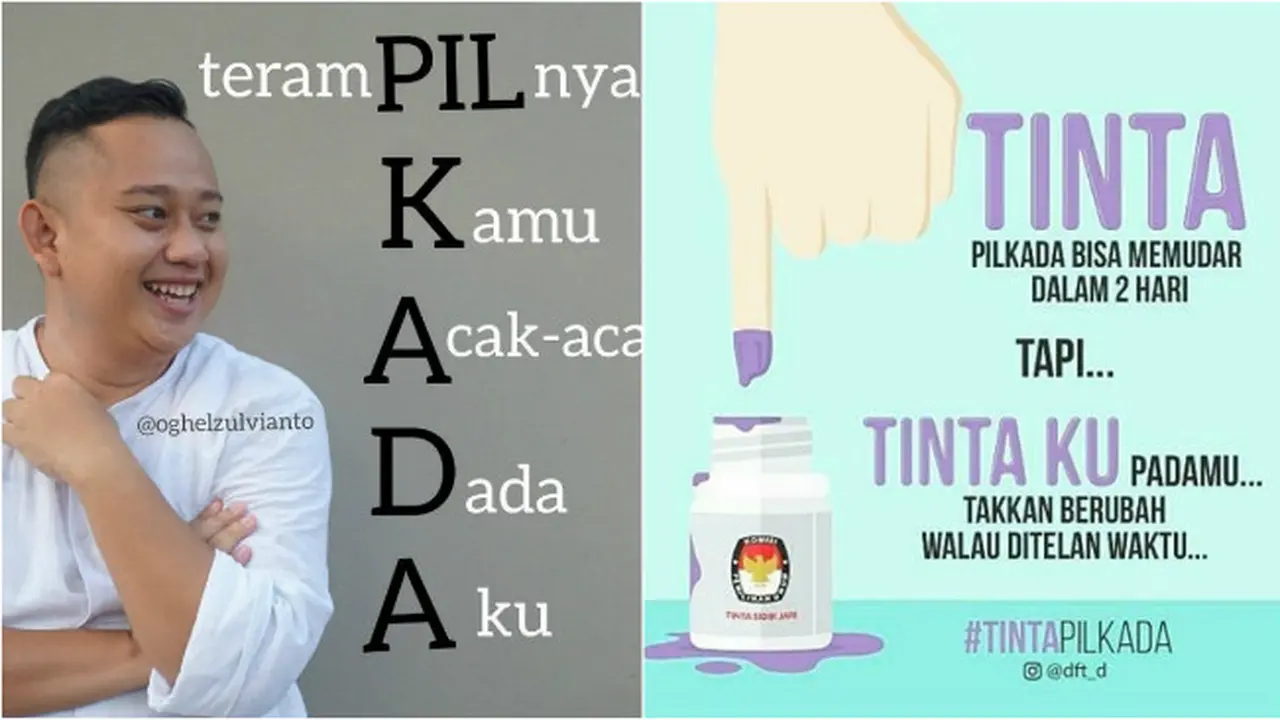 Momen Pilkada ini rupanya jadi ajang meme-meme lucu yang bermunculan.